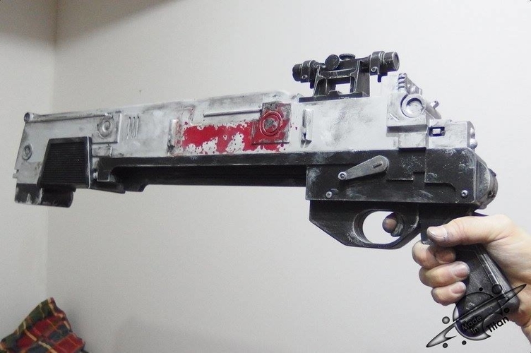 Star Wars - Baze's Blaster Rifle - FOR COSPLAY 3D Print 264411