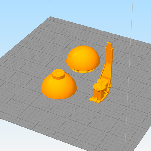 HAND GRENADE CONTAINER KEY CHAIN 3D Print 265383 HAND GRENADE CONTAINER KEY CHAIN 3D Print 265383