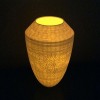 Small Celtic Vase 3D Printing 26540