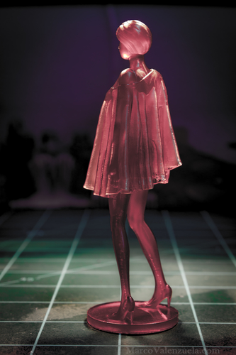 Lady in Red Statue 3D Print 265475 Lady in Red Statue 3D Print 265475