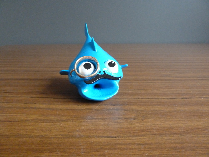 School of Fishies By LeHof 3D Print 2655