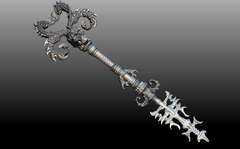 Skeleton Key Sculpture by Marco Valenzuela 3D Print 265503 Skeleton Key Sculpture by Marco Valenzuela 3D Print 265503