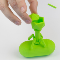 Small Bacteriophage 3D Printing 265829
