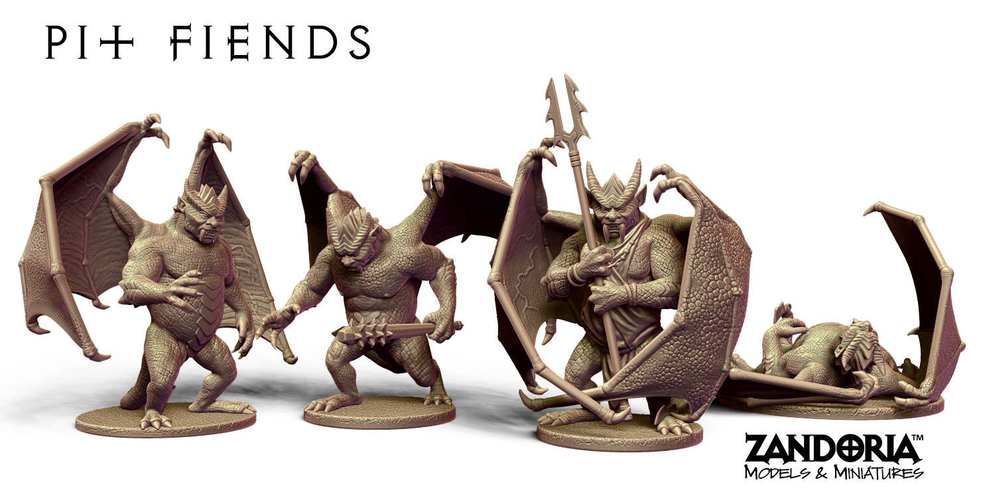 Pit Fiend 3D Print 266199 Pit Fiend 3D Print 266199