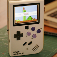 Small PiBoy Advance 3D Printing 26654