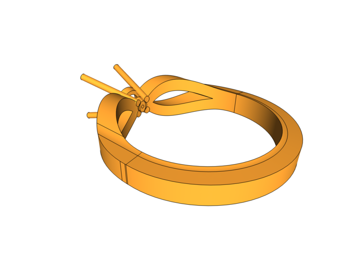 16mm Ring 3D Print 266729
