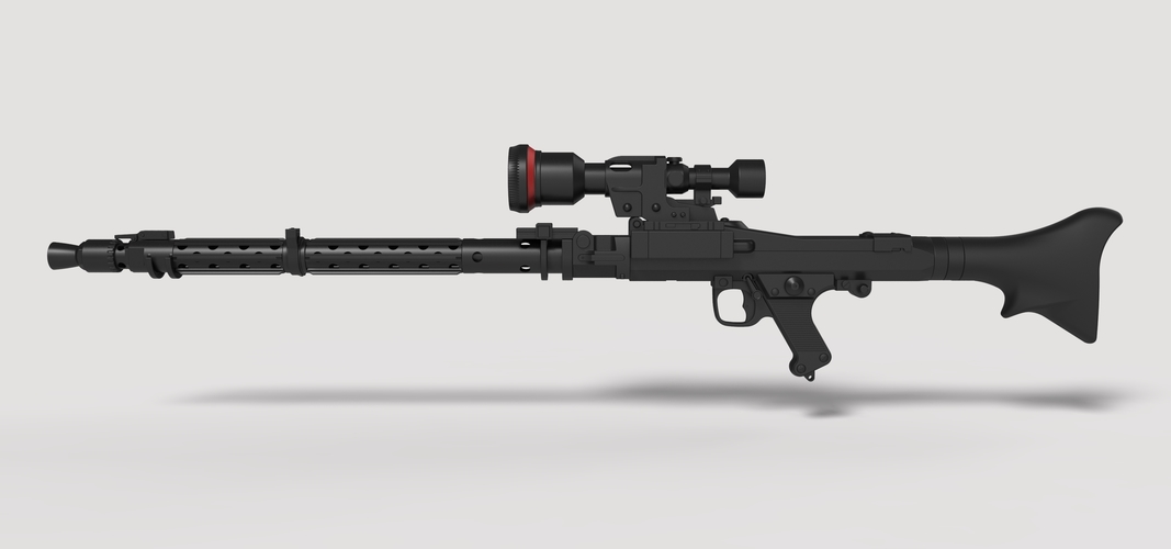 Stormtrooper Heavy Blaster Rifle DLT-19X from Star Wars 3D Print 266815 Stormtrooper Heavy Blaster Rifle DLT-19X from Star Wars 3D Print 266815