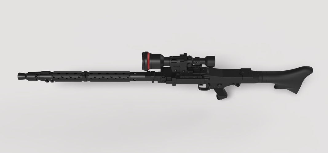 Stormtrooper Heavy Blaster Rifle DLT-19X from Star Wars 3D Print 266816 Stormtrooper Heavy Blaster Rifle DLT-19X from Star Wars 3D Print 266816