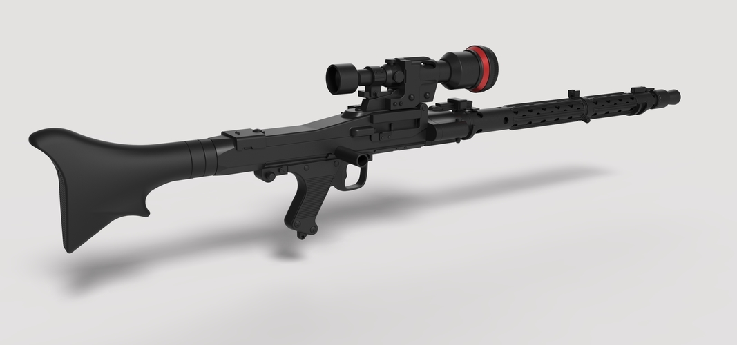 Stormtrooper Heavy Blaster Rifle DLT-19X from Star Wars 3D Print 266822 Stormtrooper Heavy Blaster Rifle DLT-19X from Star Wars 3D Print 266822