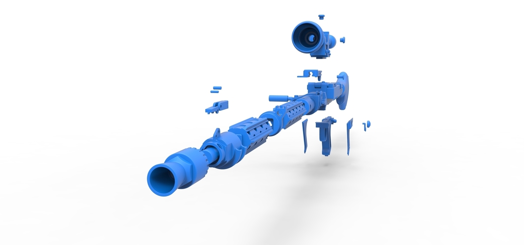 Stormtrooper Heavy Blaster Rifle DLT-19X from Star Wars 3D Print 266830 Stormtrooper Heavy Blaster Rifle DLT-19X from Star Wars 3D Print 266830