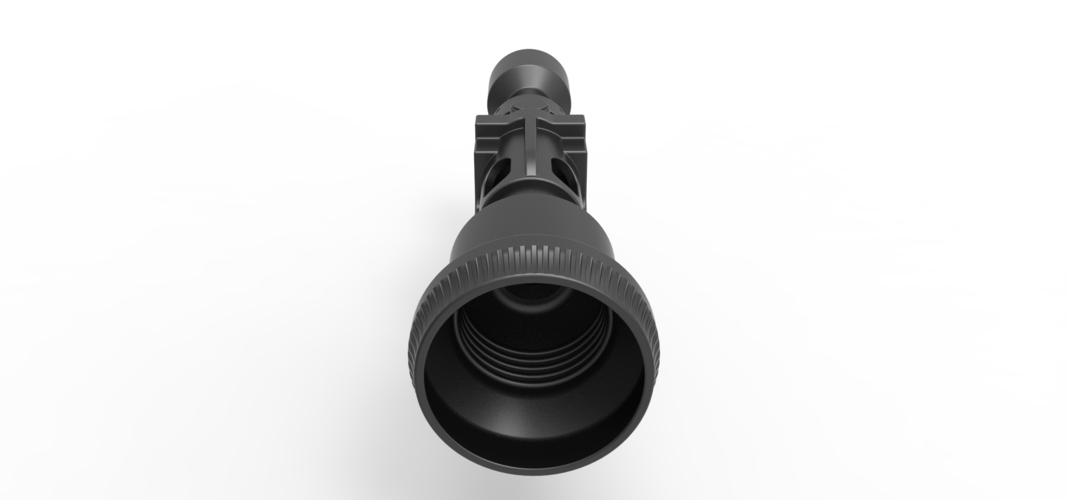 Scope from the Heavy Blaster Rifle DLT-19X from Star Wars 3D Print 266899 Scope from the Heavy Blaster Rifle DLT-19X from Star Wars 3D Print 266899