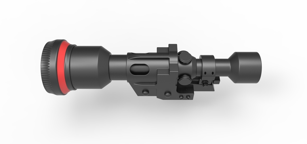 Scope from the Heavy Blaster Rifle DLT-19X from Star Wars 3D Print 266901 Scope from the Heavy Blaster Rifle DLT-19X from Star Wars 3D Print 266901