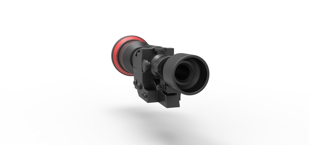 Scope from the Heavy Blaster Rifle DLT-19X from Star Wars 3D Print 266905 Scope from the Heavy Blaster Rifle DLT-19X from Star Wars 3D Print 266905