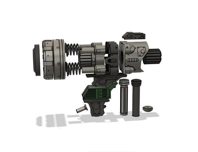 Hammer 1 (OUTER WORLDS) 3D Print 266962 Hammer 1 (OUTER WORLDS) 3D Print 266962