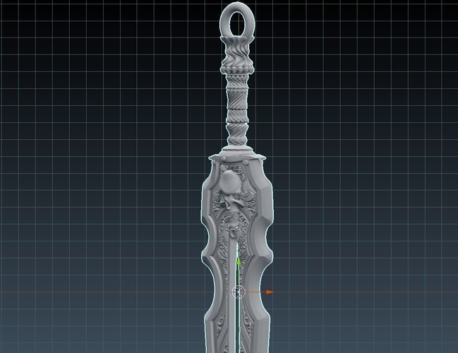Celtic knife 3D print model 3D Print 267180 Celtic knife 3D print model 3D Print 267180