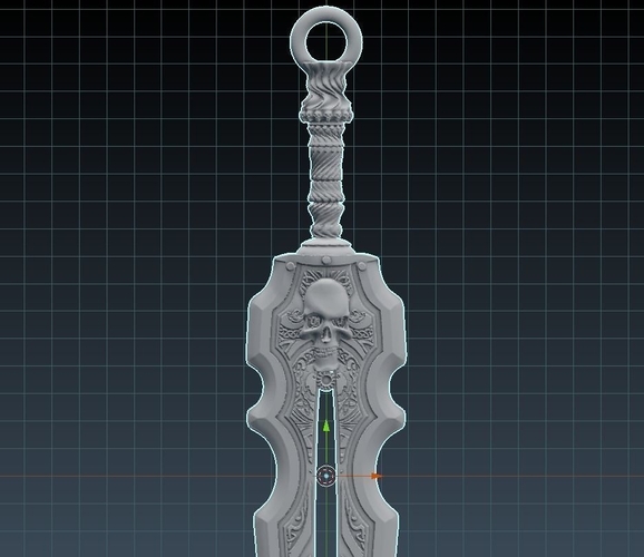 Celtic knife 3D print model 3D Print 267181 Celtic knife 3D print model 3D Print 267181