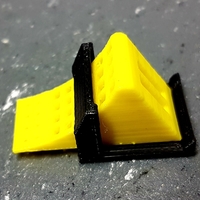 Small RC Brake chock with chockholder 3D Printing 267783