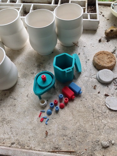Pottery Wheel & Kiln Toy Set 3D Print 26790