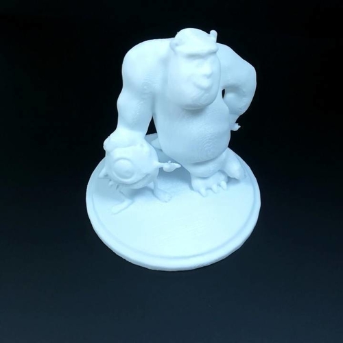 Mike and Sully From Monster inc 3D Print 268023
