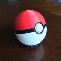 Small Pokeball (opens and closes) 3D Printing 26857