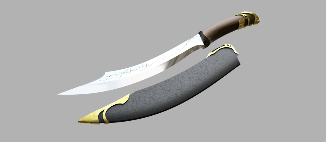 Aragorn Dagger Lord of the Rings 3D Print 268789 Aragorn Dagger Lord of the Rings 3D Print 268789