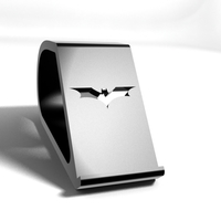 Small Batman Logo Phone  Holder 3D Printing 268820