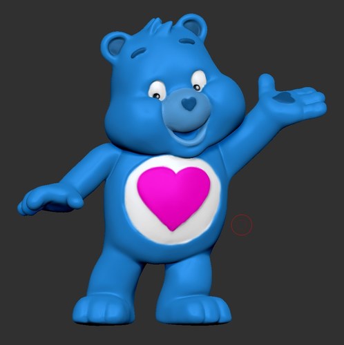 Care Bear  3D Print 2689