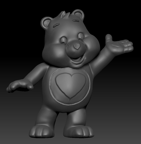 Care Bear  3D Print 2690