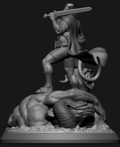 HellBoy - 3D Printable Model 3D Print 269177 HellBoy - 3D Printable Model 3D Print 269177