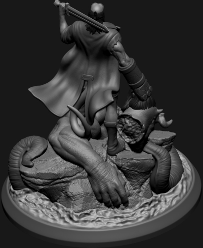 HellBoy - 3D Printable Model 3D Print 269179 HellBoy - 3D Printable Model 3D Print 269179