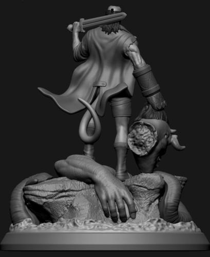 HellBoy - 3D Printable Model 3D Print 269182 HellBoy - 3D Printable Model 3D Print 269182