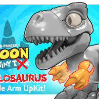 Small Boon the Tiny T. Rex: Allosaurus UpKit (Arms ONLY) 3DKitbash.com 3D Printing 26972