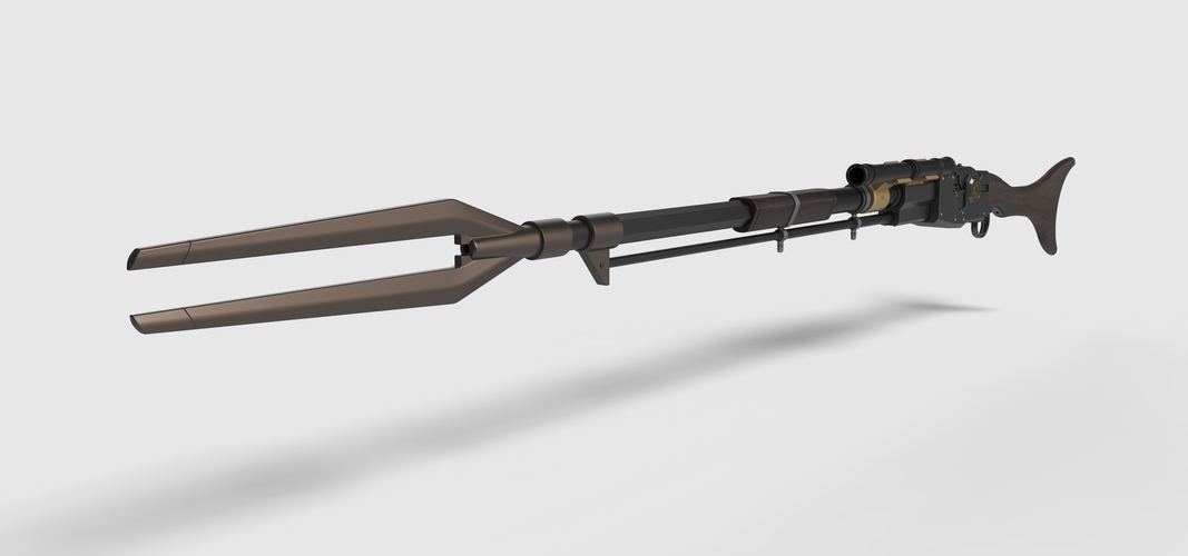 Amban sniper blaster rifle from The Mandalorian 3D Print 269929 Amban sniper blaster rifle from The Mandalorian 3D Print 269929