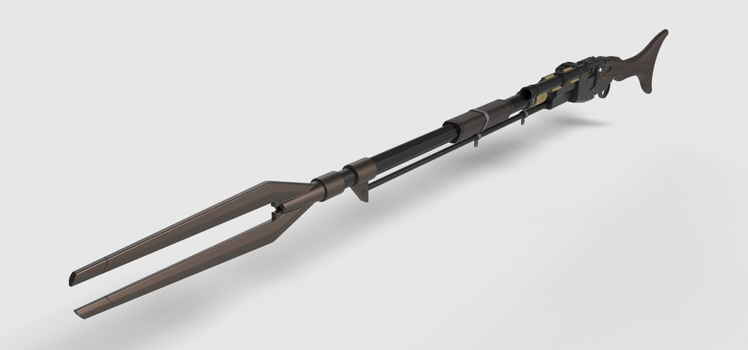 Amban sniper blaster rifle from The Mandalorian 3D Print 269930 Amban sniper blaster rifle from The Mandalorian 3D Print 269930