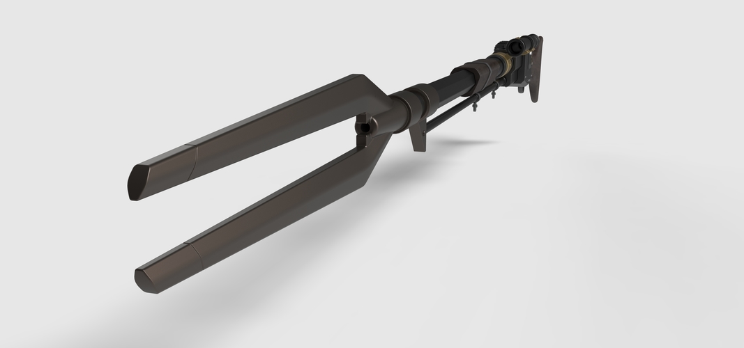 Amban sniper blaster rifle from The Mandalorian 3D Print 269931 Amban sniper blaster rifle from The Mandalorian 3D Print 269931