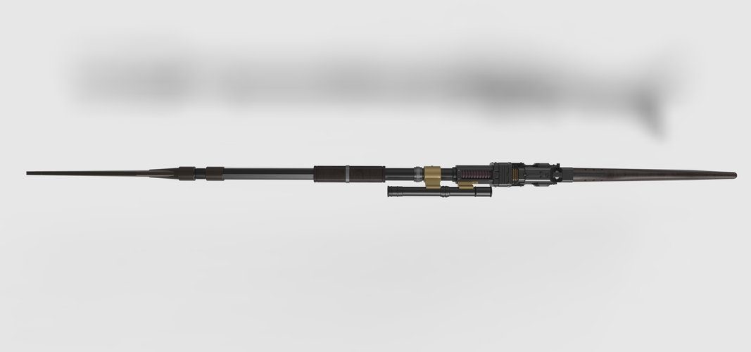 Amban sniper blaster rifle from The Mandalorian 3D Print 269935 Amban sniper blaster rifle from The Mandalorian 3D Print 269935