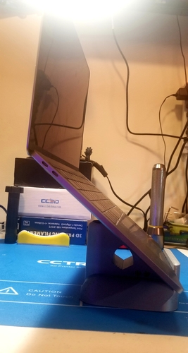 Macbook and Laptop Stand - No supports! Additional storage! 3D Print 270606
