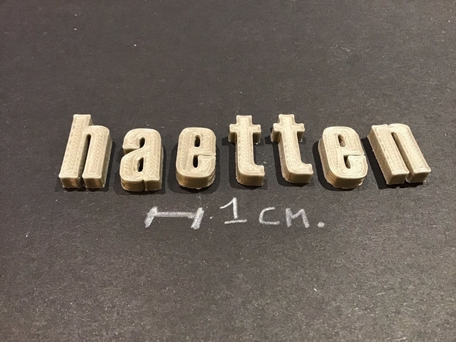 HAETTEN Font lowercase 3D letters STL file 3D Print 270636 HAETTEN Font lowercase 3D letters STL file 3D Print 270636