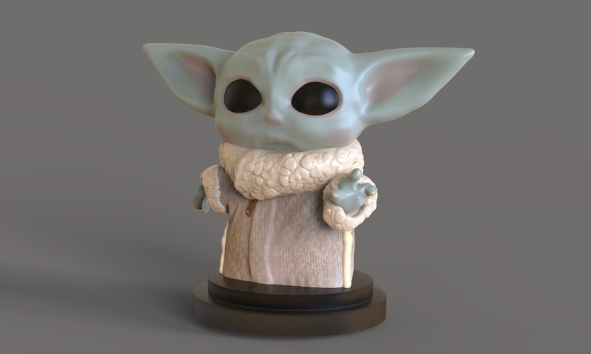 Baby Yoda 3D Print 270860 Baby Yoda 3D Print 270860