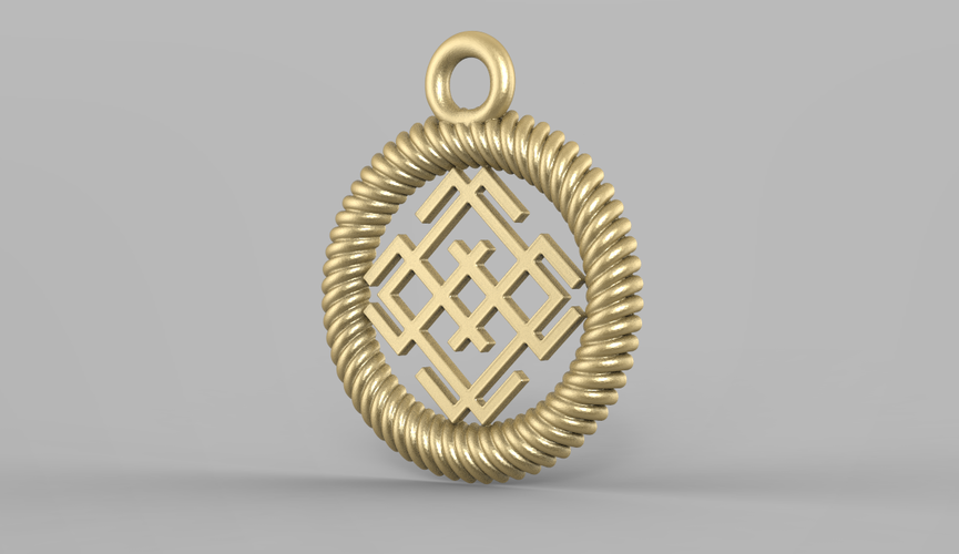 RUNIC PENDANT 16 3D Print 271055 RUNIC PENDANT 16 3D Print 271055