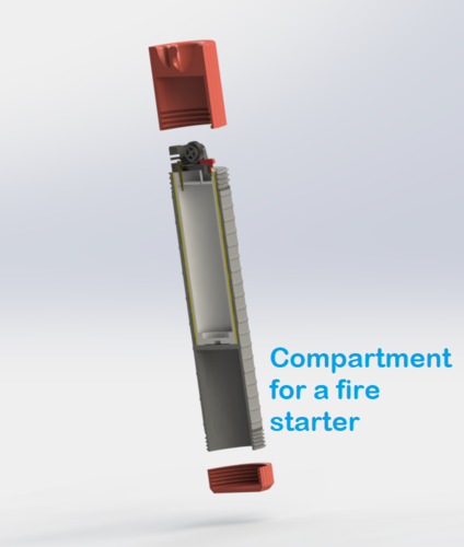 Waterproof fire starter  3D Print 271152