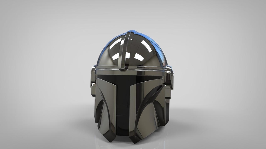 The Mandalorian Helmet 3d print model UPDATED 3D Print 271341
