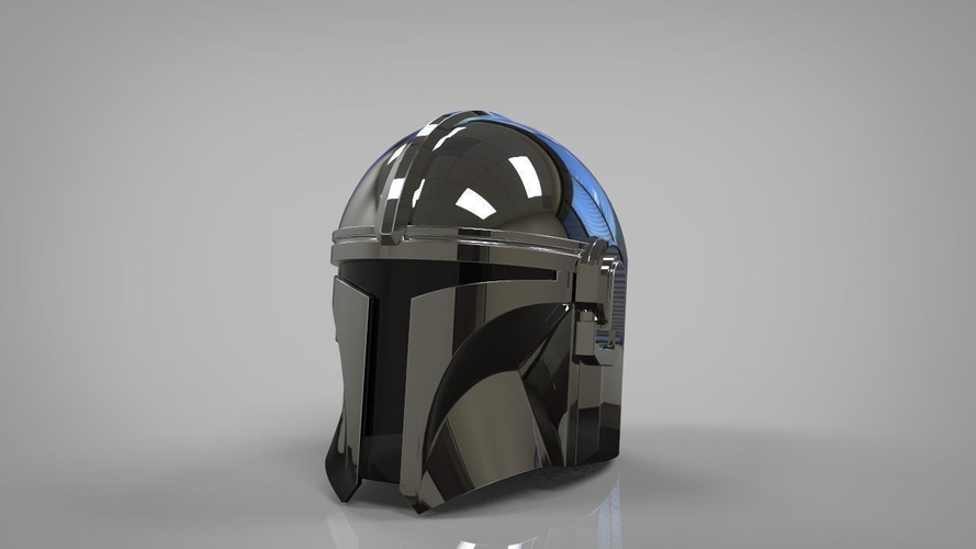 The Mandalorian Helmet 3d print model UPDATED 3D Print 271342