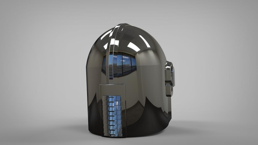 The Mandalorian Helmet 3d print model UPDATED 3D Print 271343
