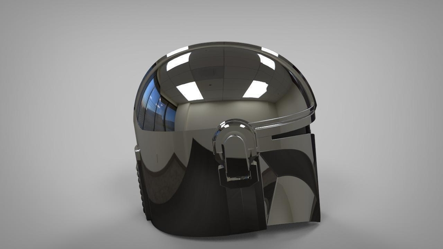 The Mandalorian Helmet 3d print model UPDATED 3D Print 271344