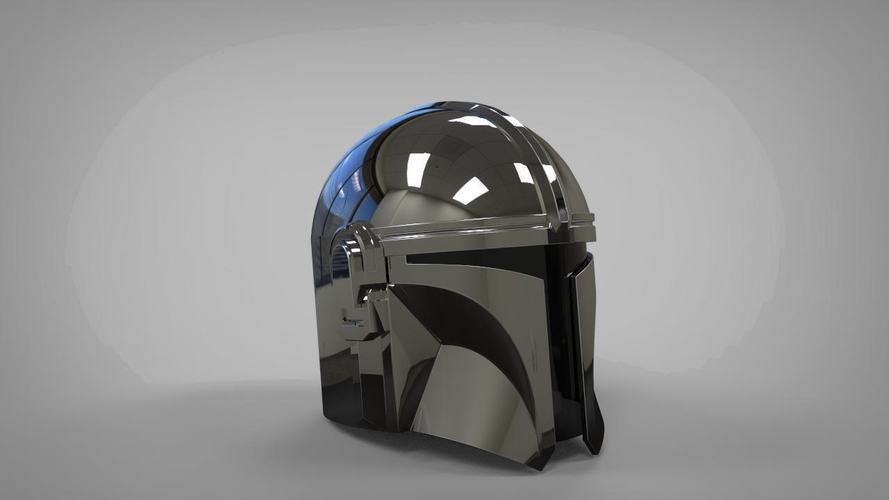 The Mandalorian Helmet 3d print model UPDATED 3D Print 271345