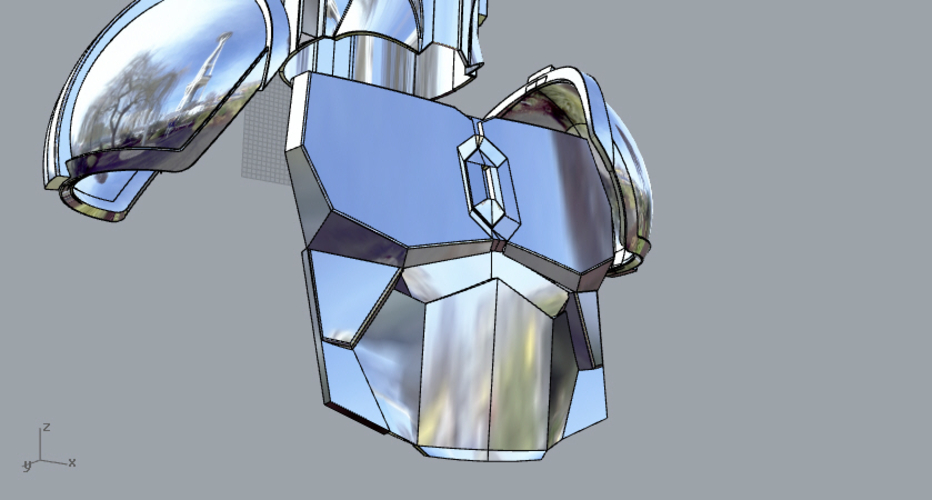 Full Beskar armor from The Mandalorian UPDATED 3D print model 3D Print 271376