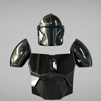 Small Full Beskar armor from The Mandalorian UPDATED 3D print model 3D Printing 271392