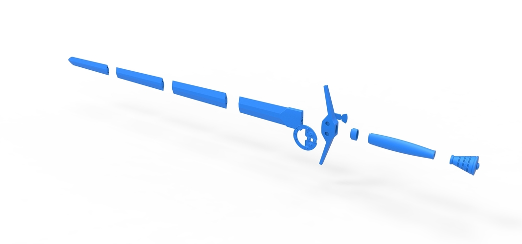 Sword 2 from The Witcher TV series 3D Print 271604 Sword 2 from The Witcher TV series 3D Print 271604