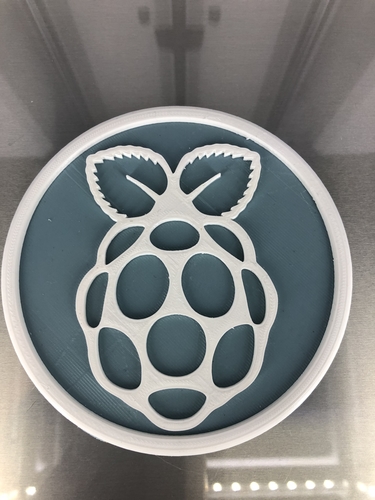 Raspberry Pi coaster 3D Print 271720 Raspberry Pi coaster 3D Print 271720